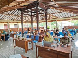 SOSIALISASI PENATAAN RUANG OLEH DPTR KABUPATEN GUNUNGKIDUL DI KALURAHAN WUNUNG